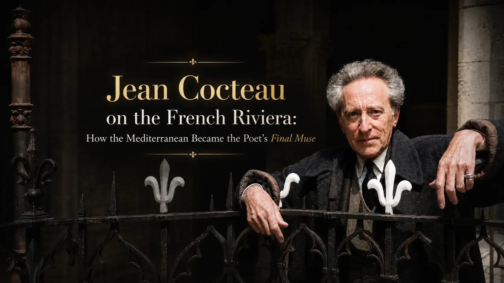 Jean Cocteau on the French Riviera the artist whose work shaped Villefranche-sur-Mer Saint-Jean-Cap-Ferrat and Menton.