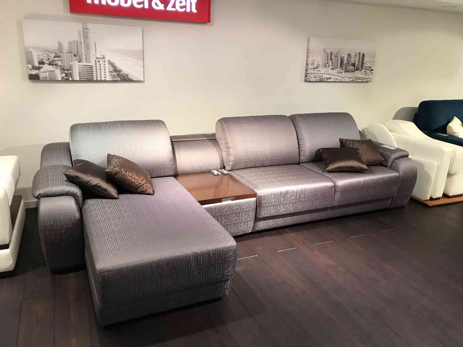 Кожаный диван Mobel Zeit