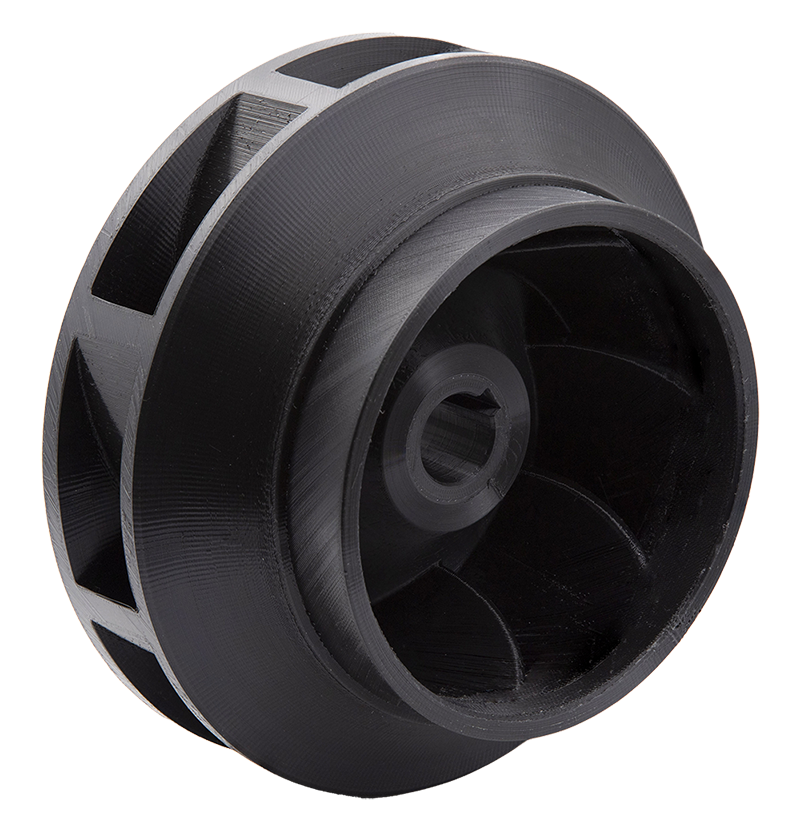 Рабочие колёса (крыльчатки) для насосов на 5D принтере