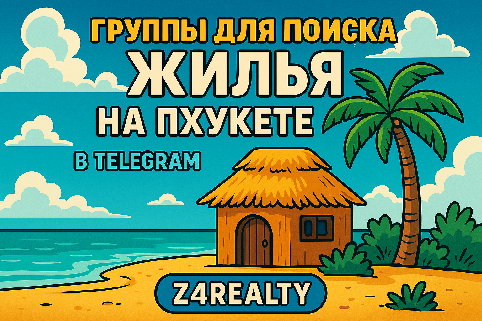 Пхукет манит туристов, цифровых номадов и инвесторов, ищущих жилье для аренды или покупки. Telegram стал ключевой платформой для поиска недвижимости на острове: здесь общаются владельцы, риелторы и арендаторы. Живя на Пхукете 10+ лет, я знаю, как найти на