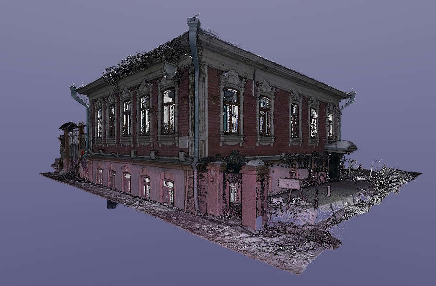 Survey drawings for Tyumen heritage