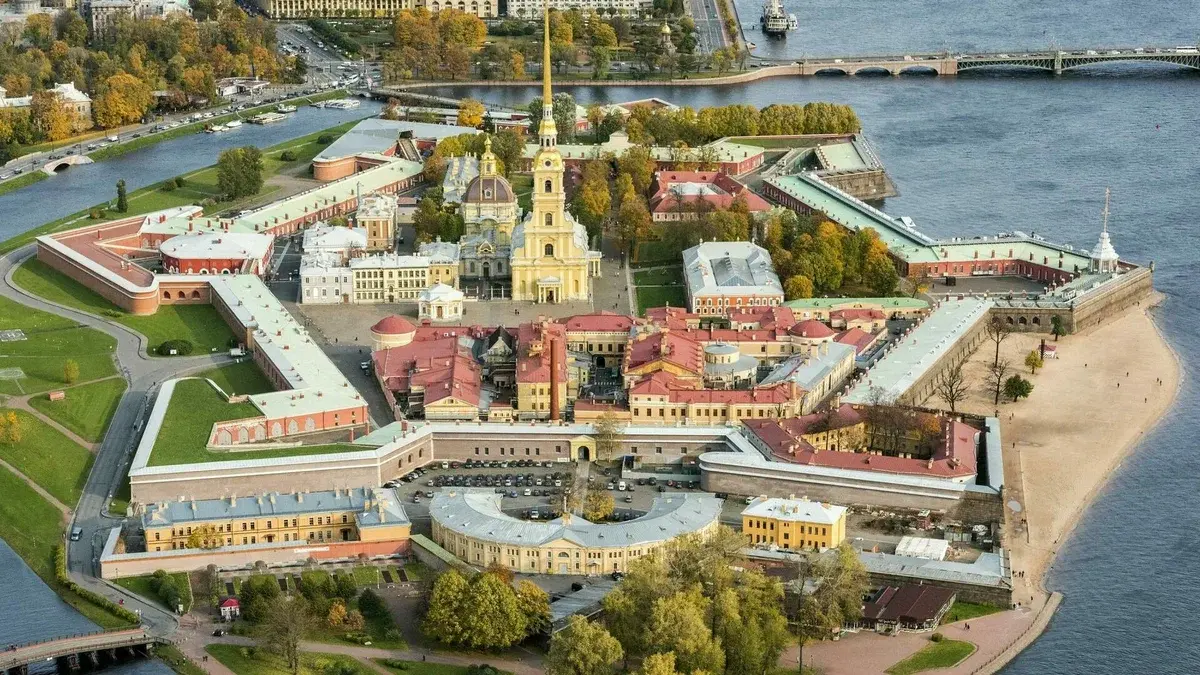 Петропавловская крепость Заячий остров основание Санкт-Петербурга 27 мая 1703.