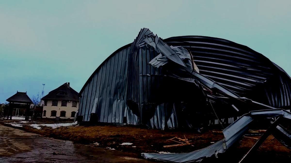 демонтаж ангара