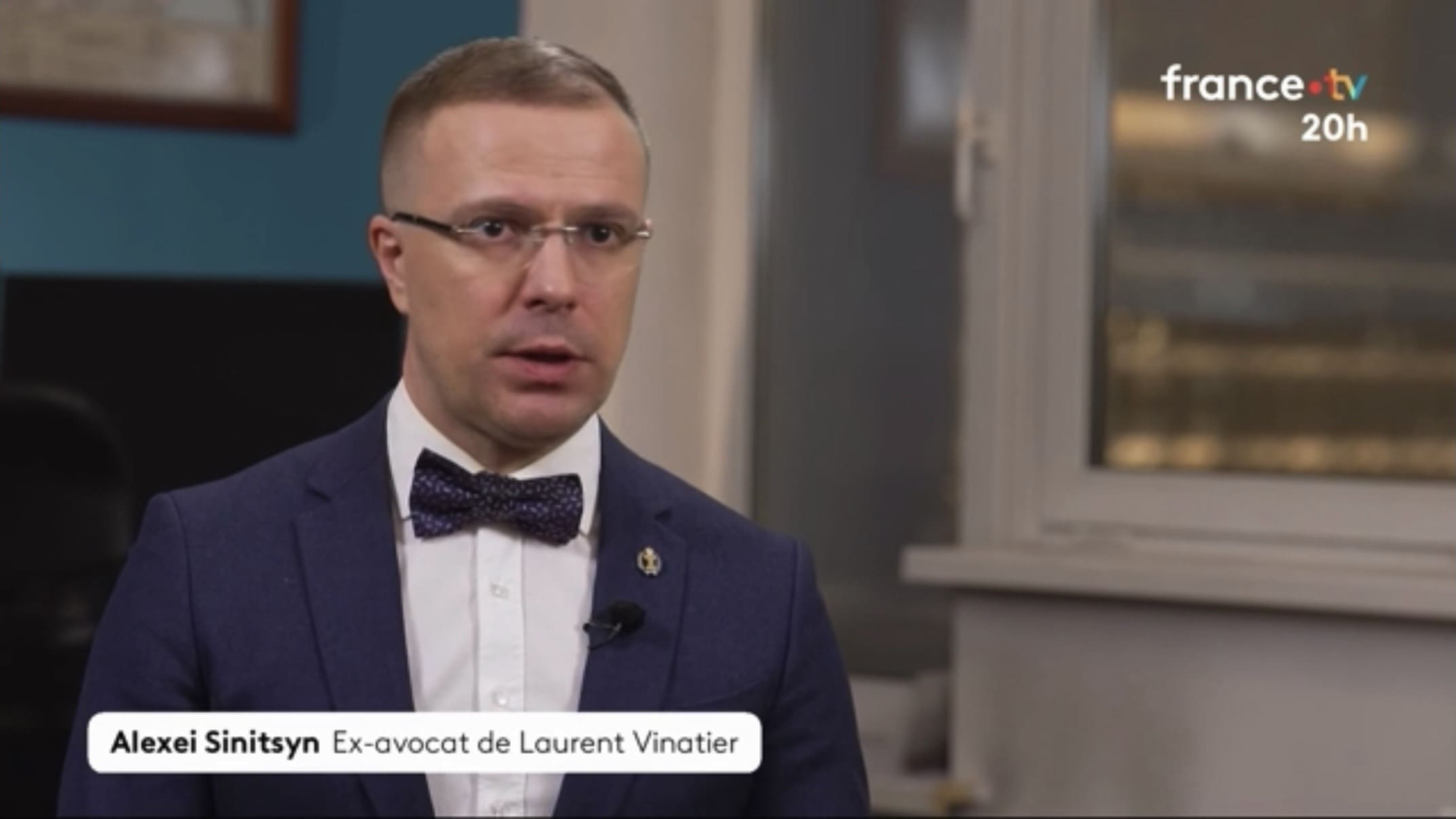 Адвокат Синицын для телеканала France Télévisions Франс Телевизьон