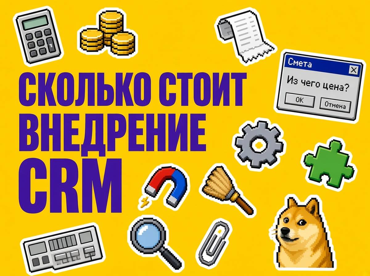 Сколько стоит внедрение CRM