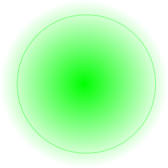 Green round