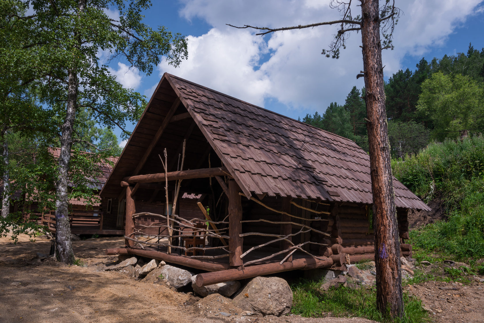 Лесные заимки фото