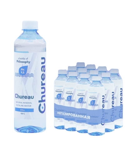 Chureau - природная минеральная щелочная вода pH 9,5 из экологически ...