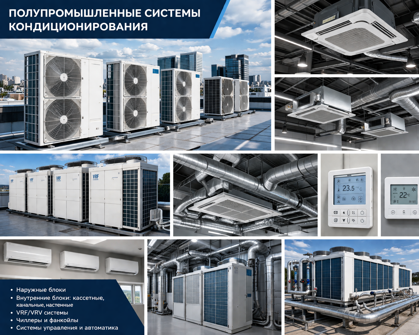 Сервис промышленных кондиционеров