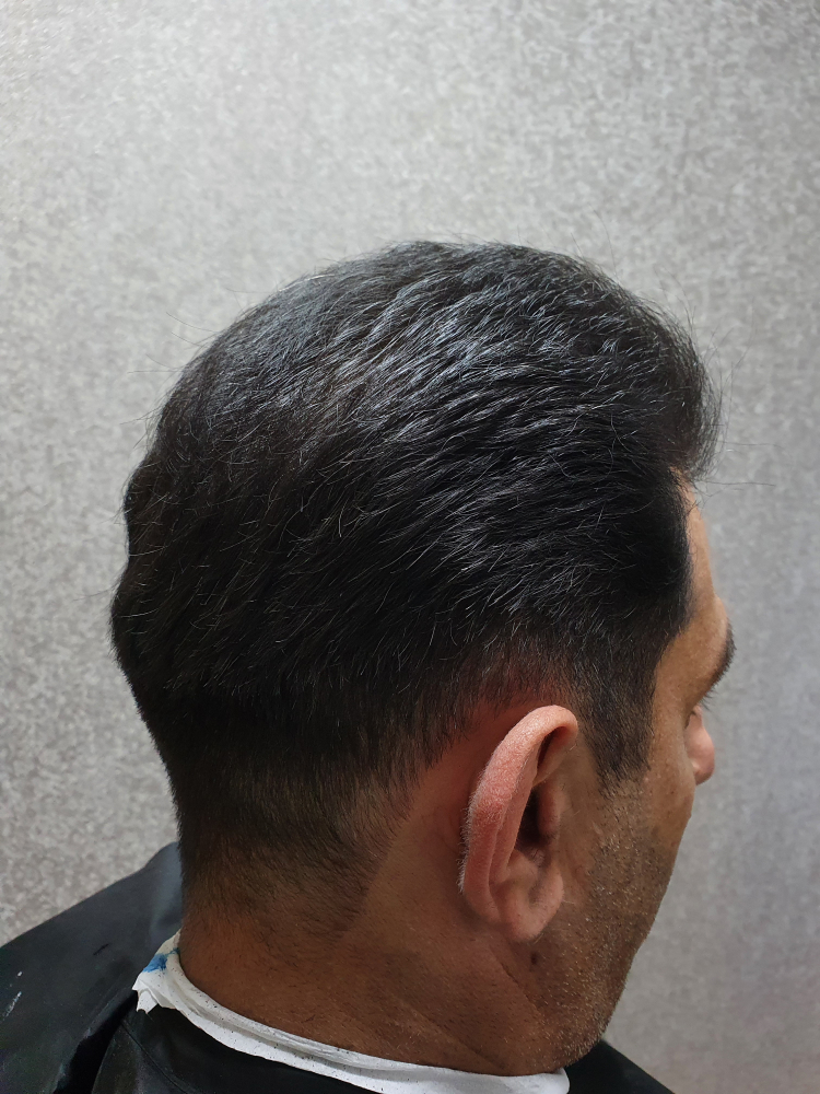 классическая мужская стрижка