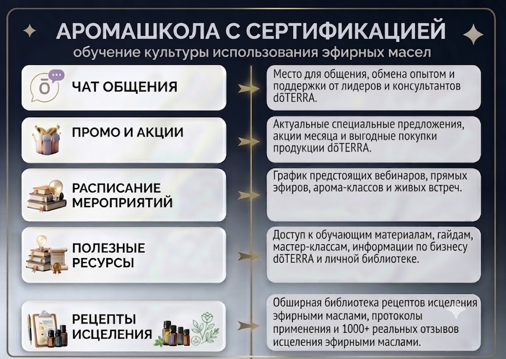 Аромашкола с сертификацией