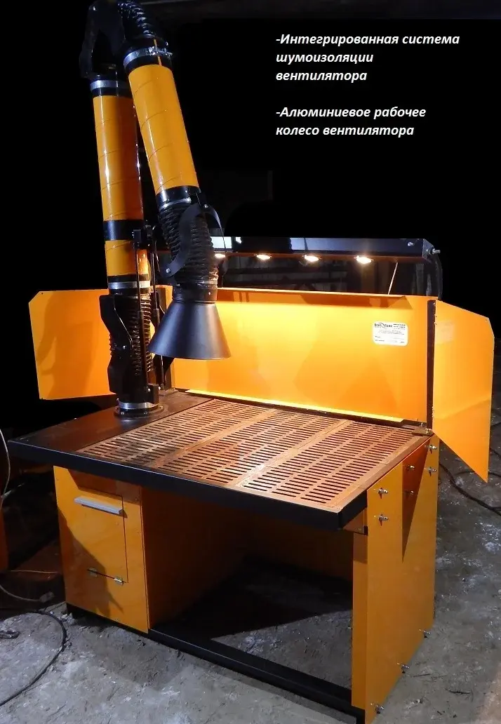 Преимущества сварочных столов с фильтрацией для здоровья сварщика