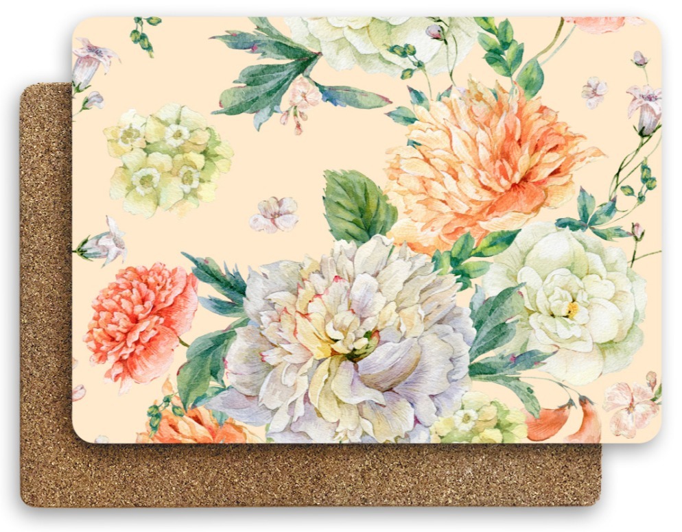 Салфетки сервировочные "Нежность" прямоугольные