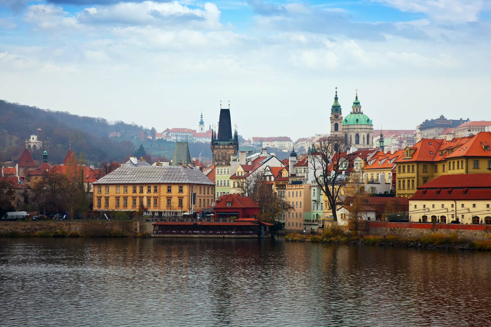 Автобусный тур в Прагу, Тур выходного дня, экскурсия с гидом, Прогулка на кораблике по Влтаве