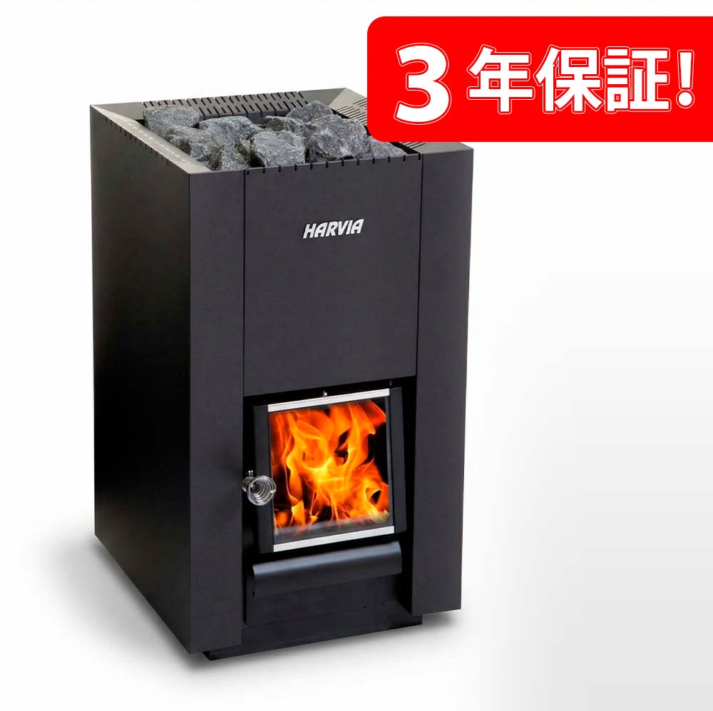 3年保証付き！【国内在庫あり】【フィンランド製】HARVIA 22 Black