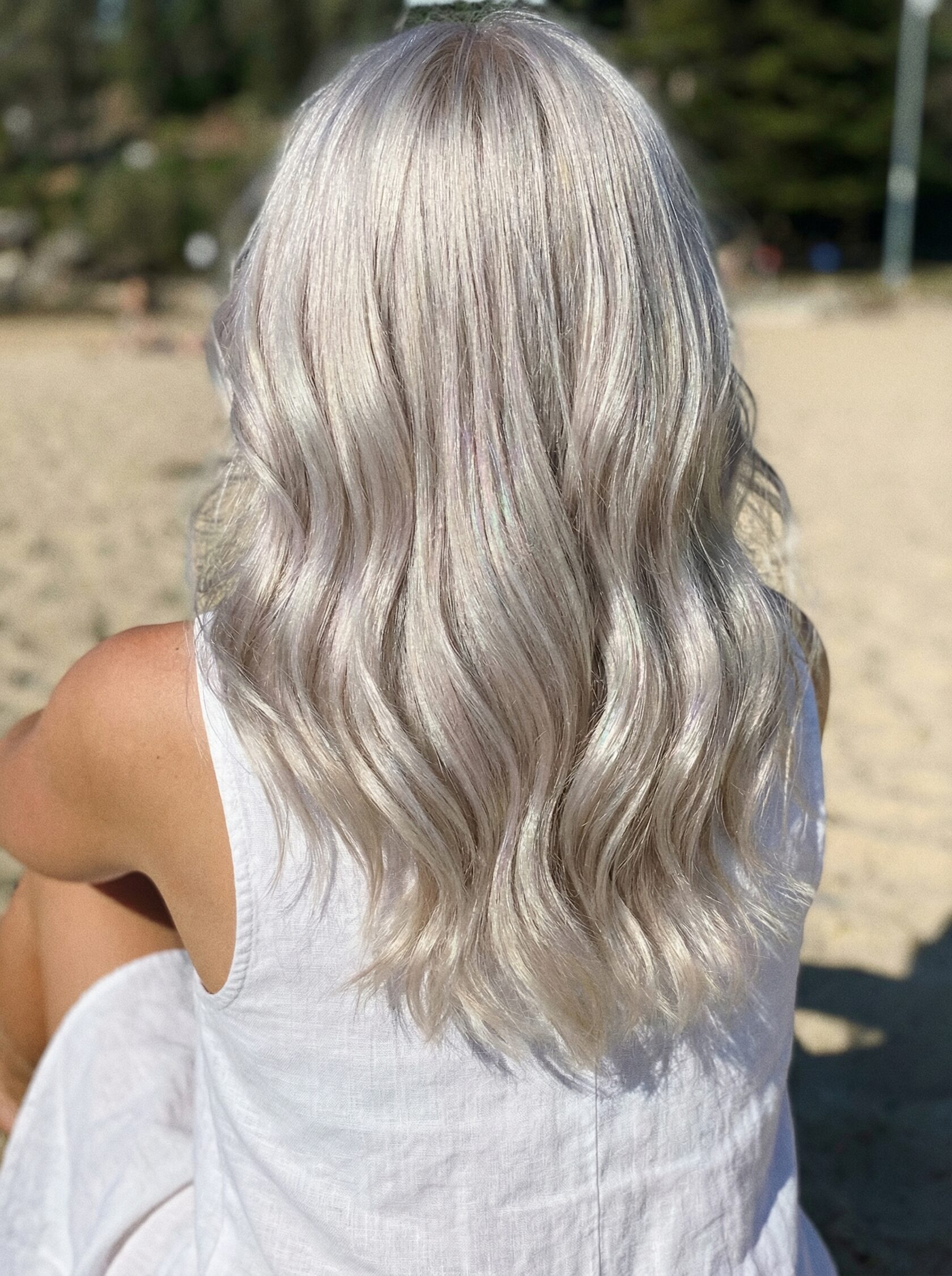 холодный пепельный блонд