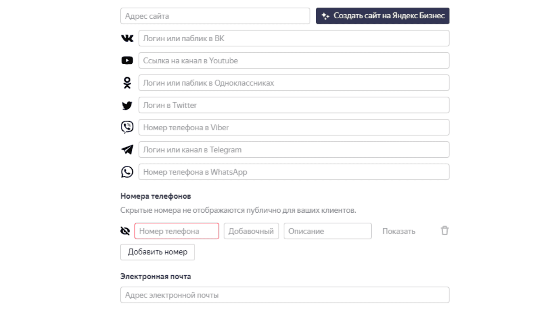 Оформление бизнеса на Яндекс Картах в 2025