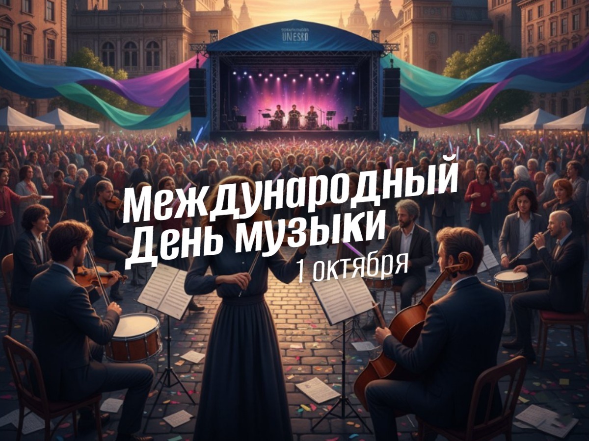 День музыки 1 октября 2025 Geek hostel news