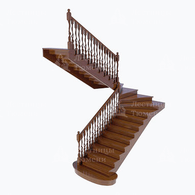 лестница 180 забежная