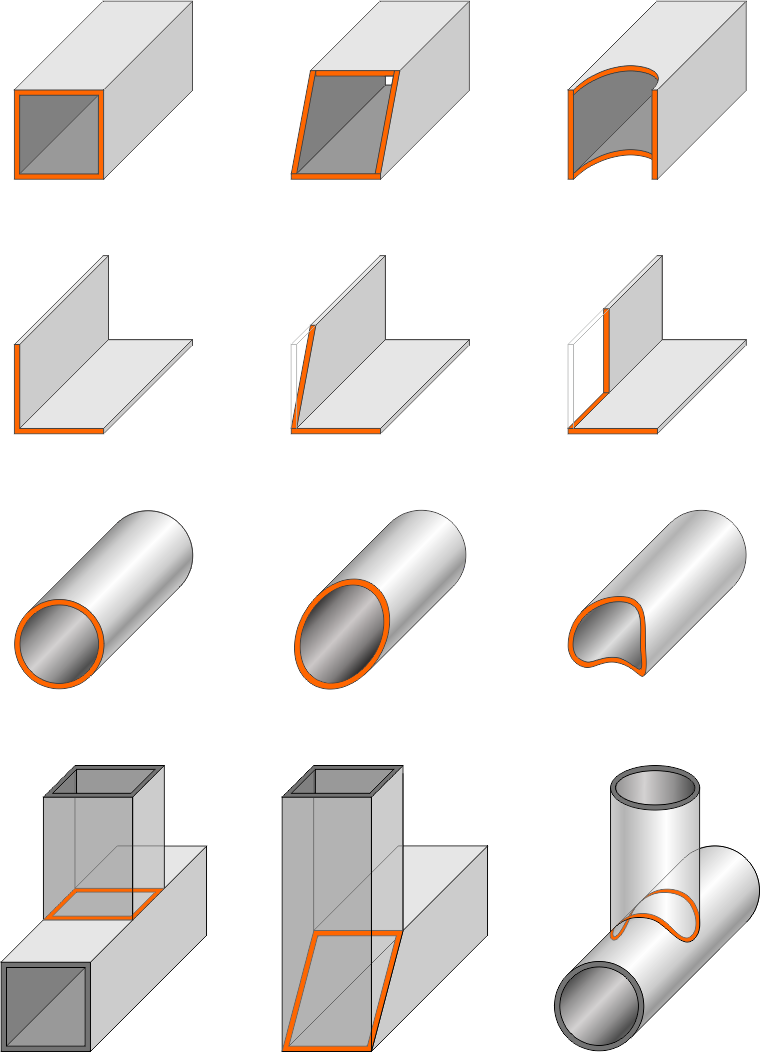 Лазерная резка труб и профиля из металла. Граффо Екатеринбург
