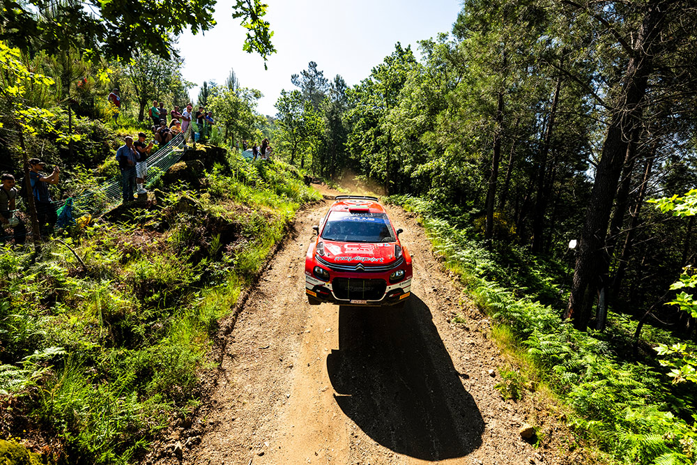 Николай Грязин и Константин Александров, Citroën C3 Rally2 (1-HCA-050), ралли Португалия 2024