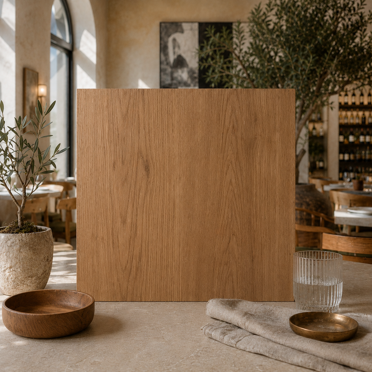 Wood material detail