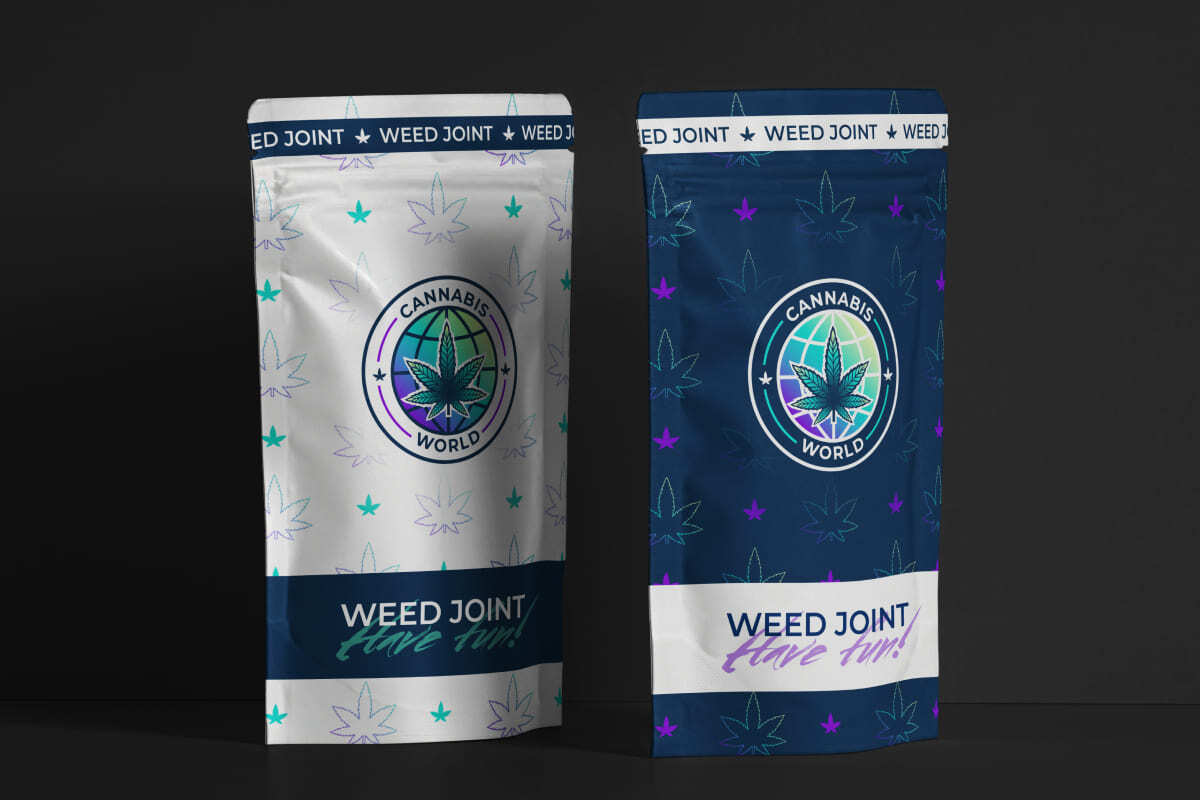 Ребрендинг Cannabis World: логотип, фирменный стиль, оформление соцсетей