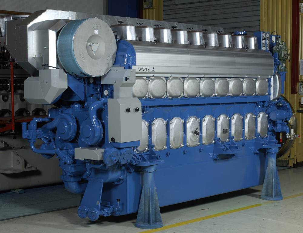 Ремонт двигателя Wärtsilä в цехе VEHART