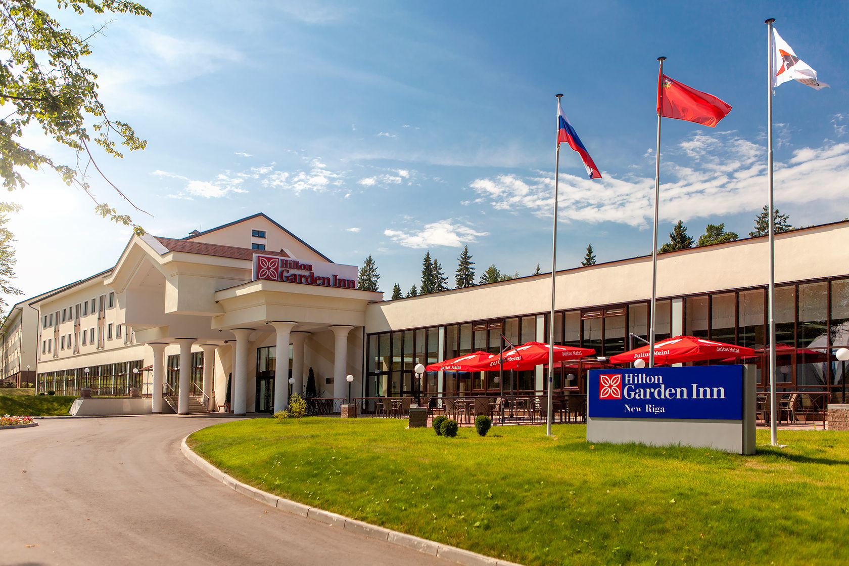 PR AND MARKETING COOPERATION WITH HOTEL HILTON GARDEN INN MOSCOW NEW RIGA