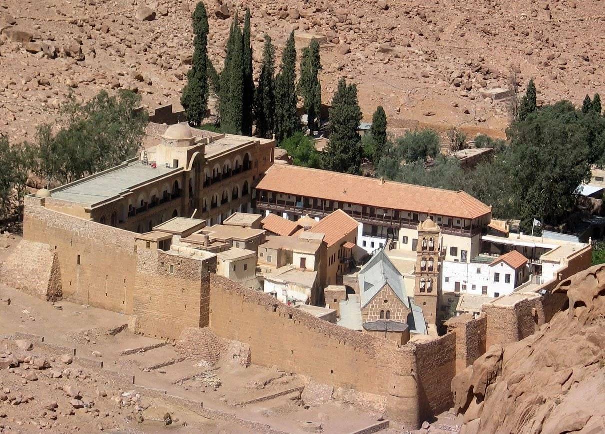 монастырь святой екатерины египет