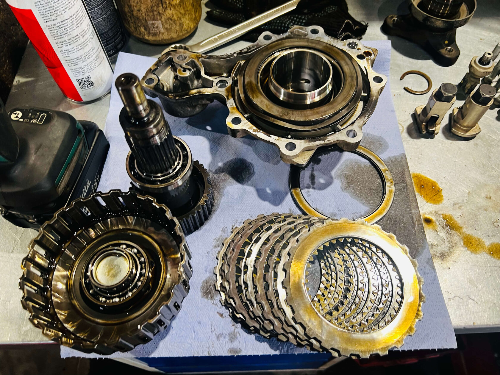 Обслуживание фрикционов