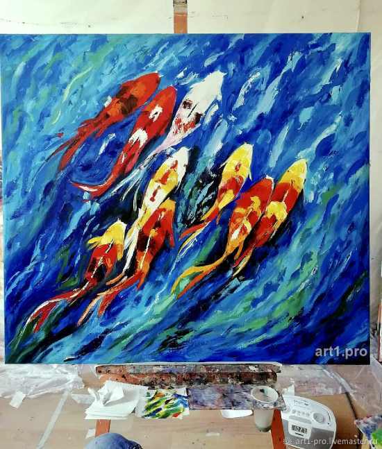 картина яркая арт