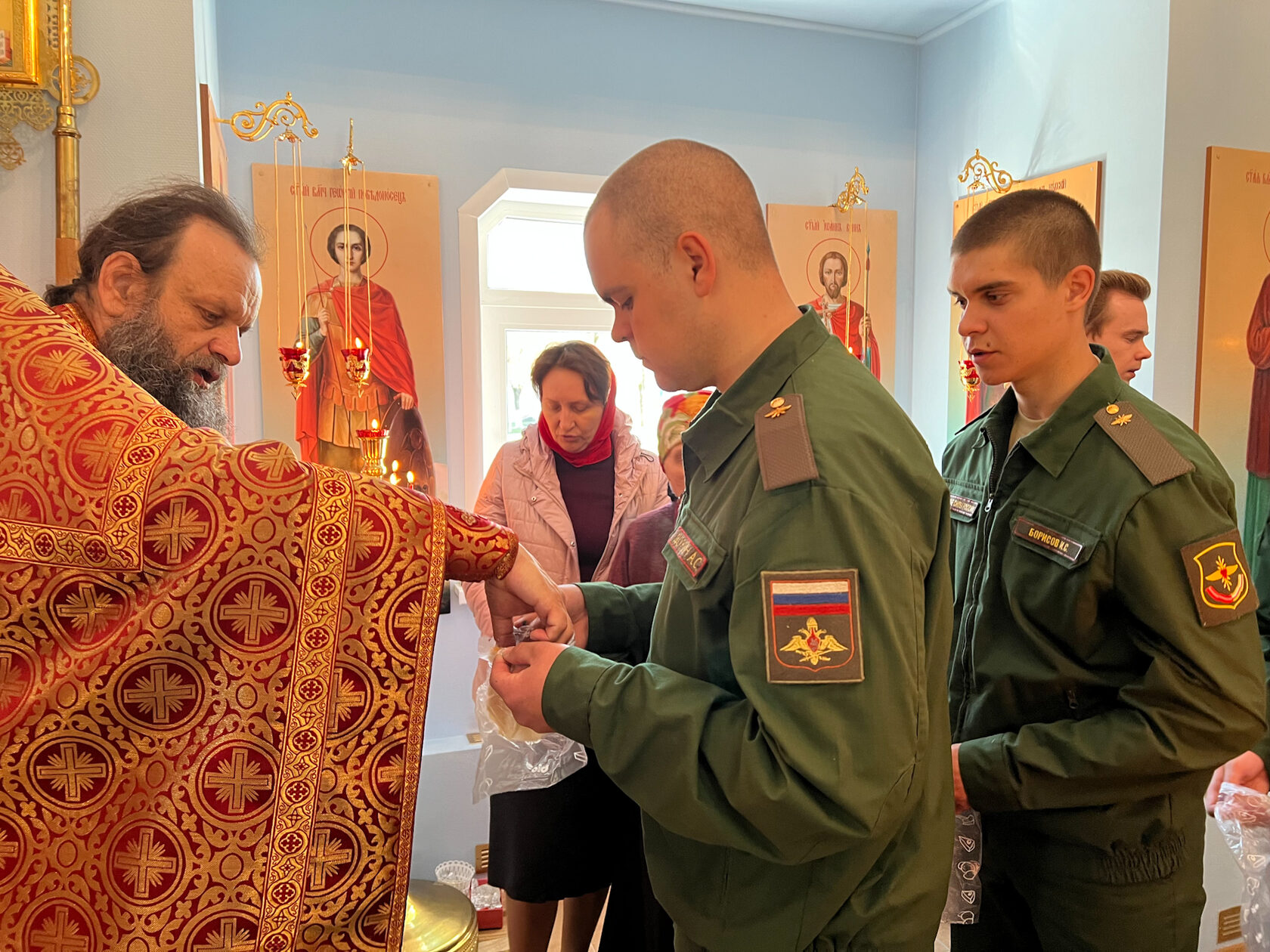 Полковая Церковь на территории Волочаевского городка