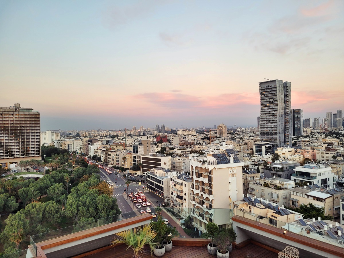 Тель-Авив - северная сторона. Израиль.