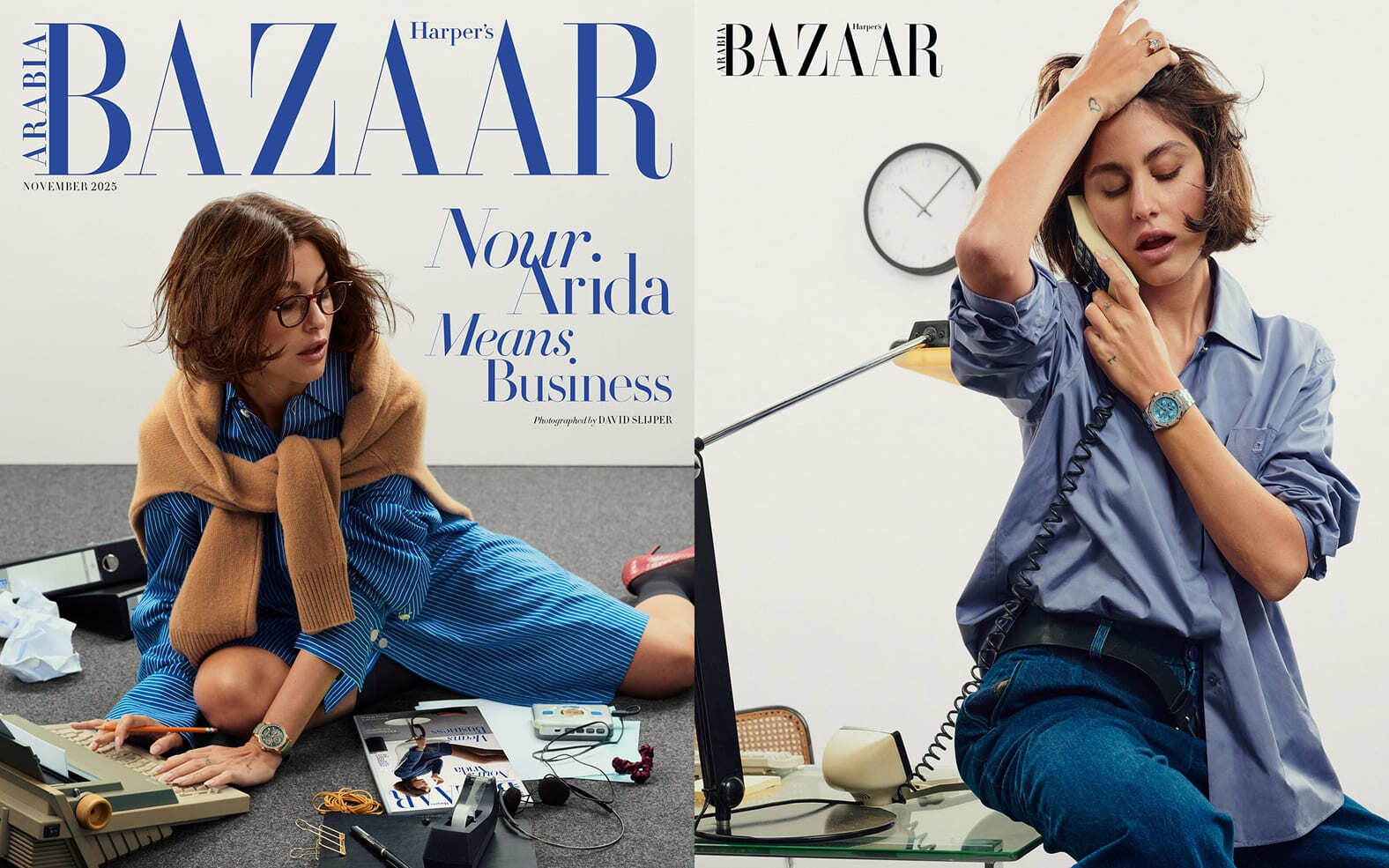 Фотосъемка для Harper's Bazaar Arabia, ноябрь 2025
