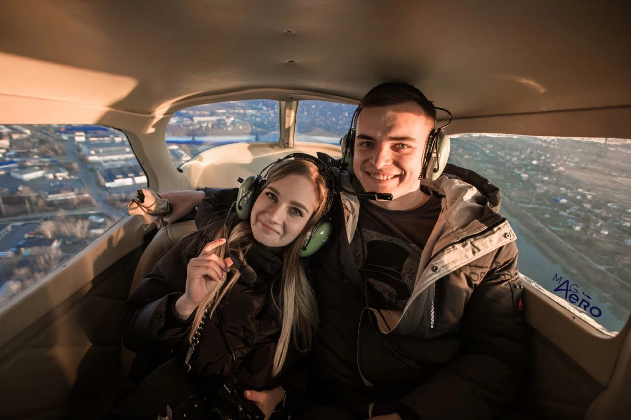 Полет на самолете в подарок