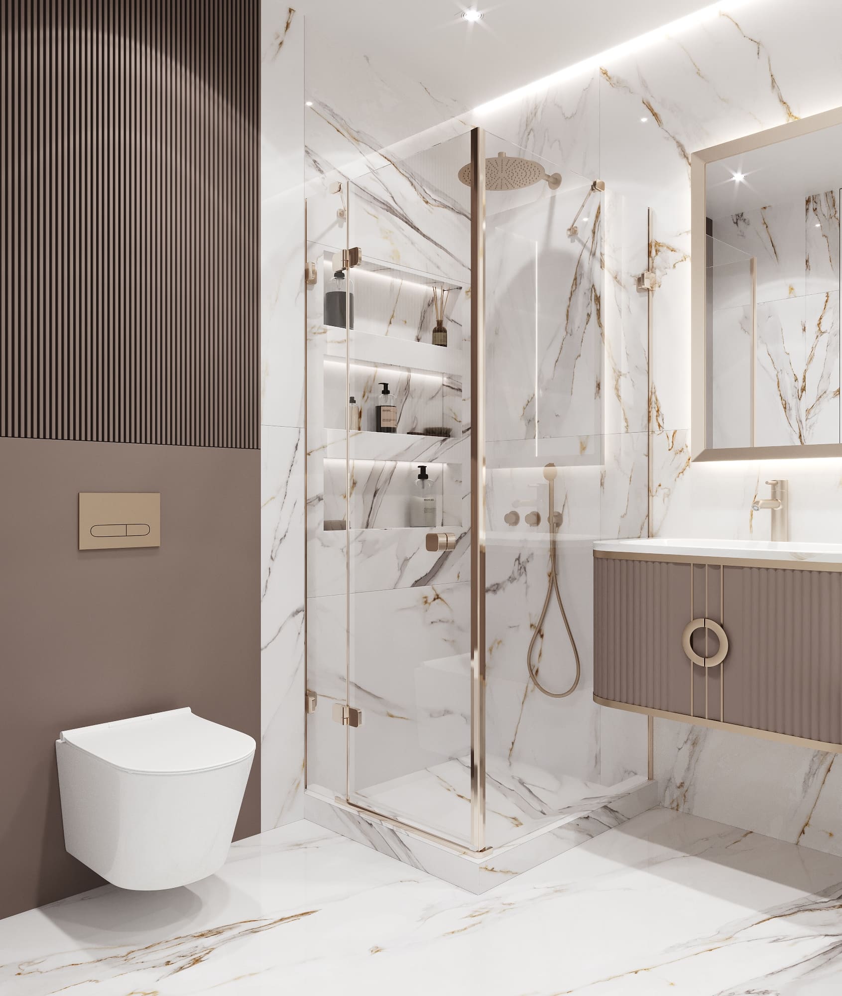 Дизайн квартиры ЖК Wellton Towers - дизайн от студии Style Home ...