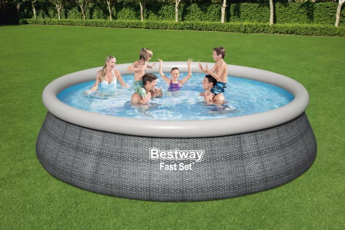 Бассейн fast set bestway 305х76см сборка