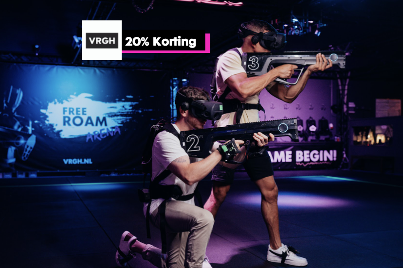 Korting FULLBODYMONDAY Virtual Reality Arena in Amsterdam Westpoort