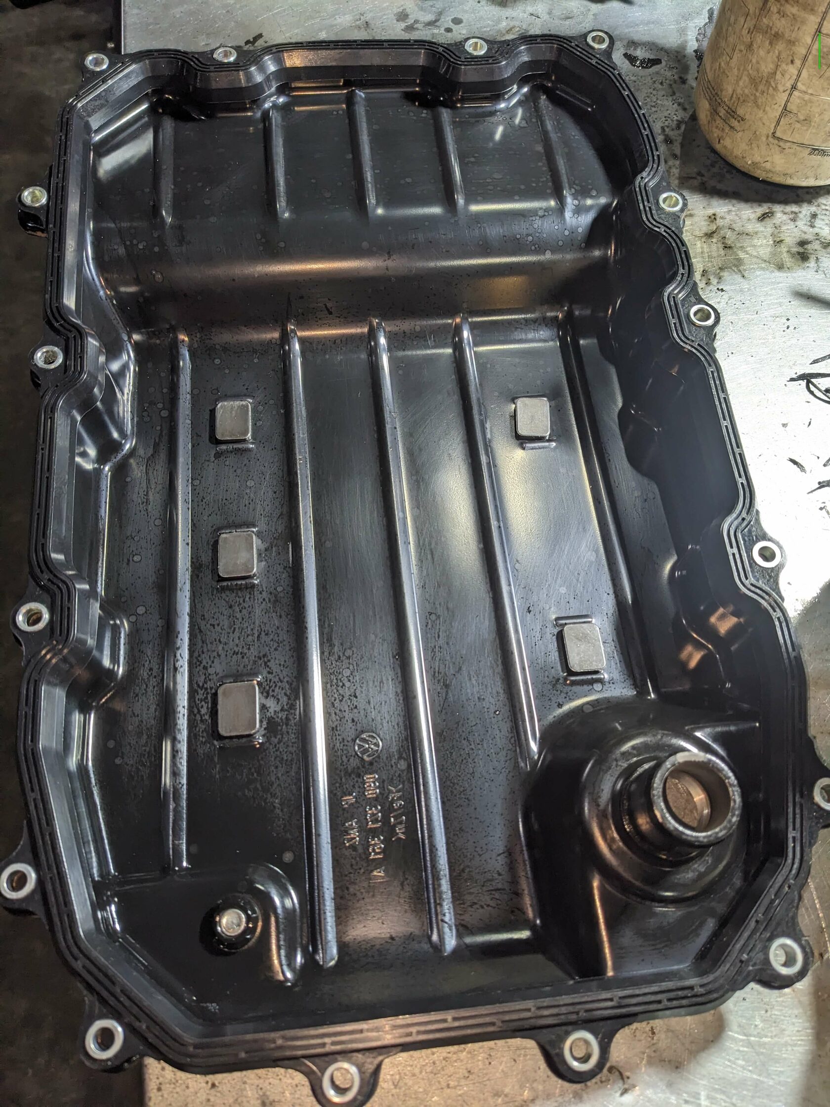 Очистка поддона АКПП