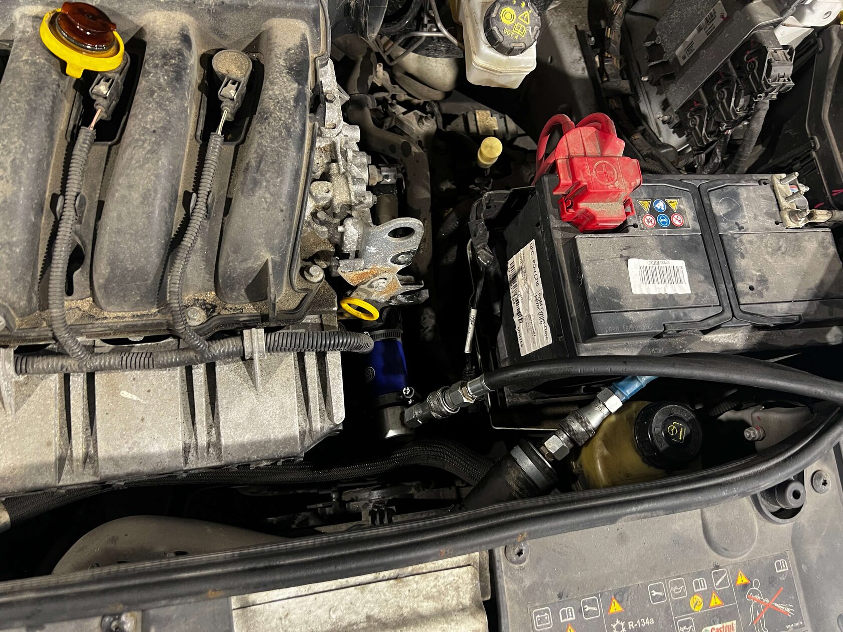 Аппаратная замена антифриза Renault