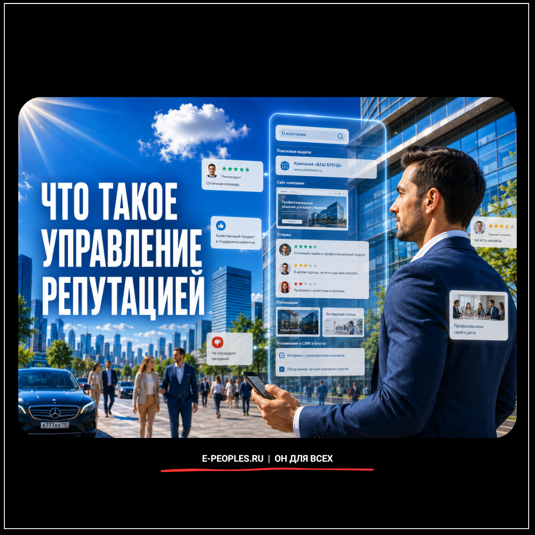 Что такое управление репутацией