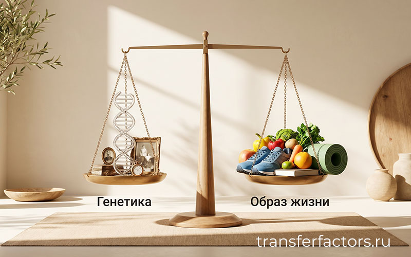 Баланс между генетикой и образом жизни