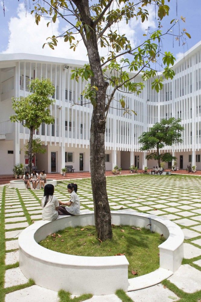 Ландшафтный дизайн территории школьного двора как оазис экологической культуры