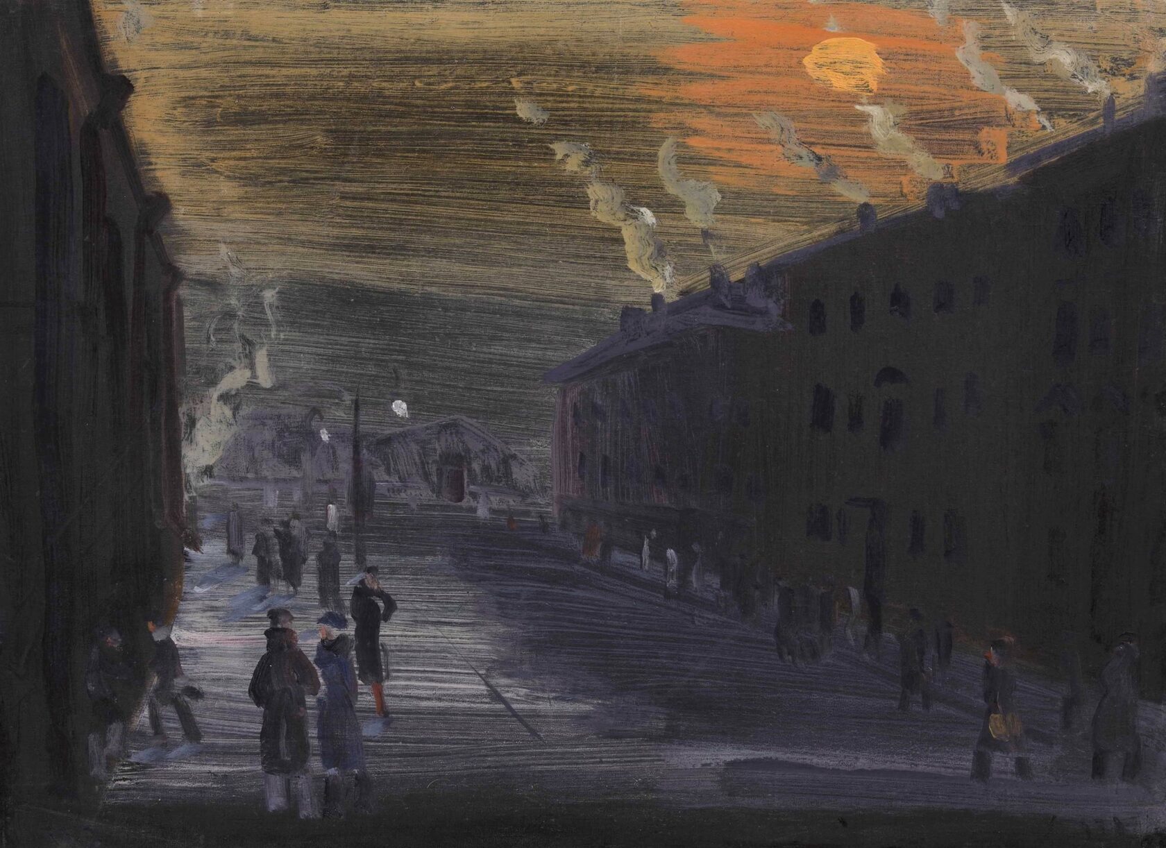 Зима. Вечер. 1933