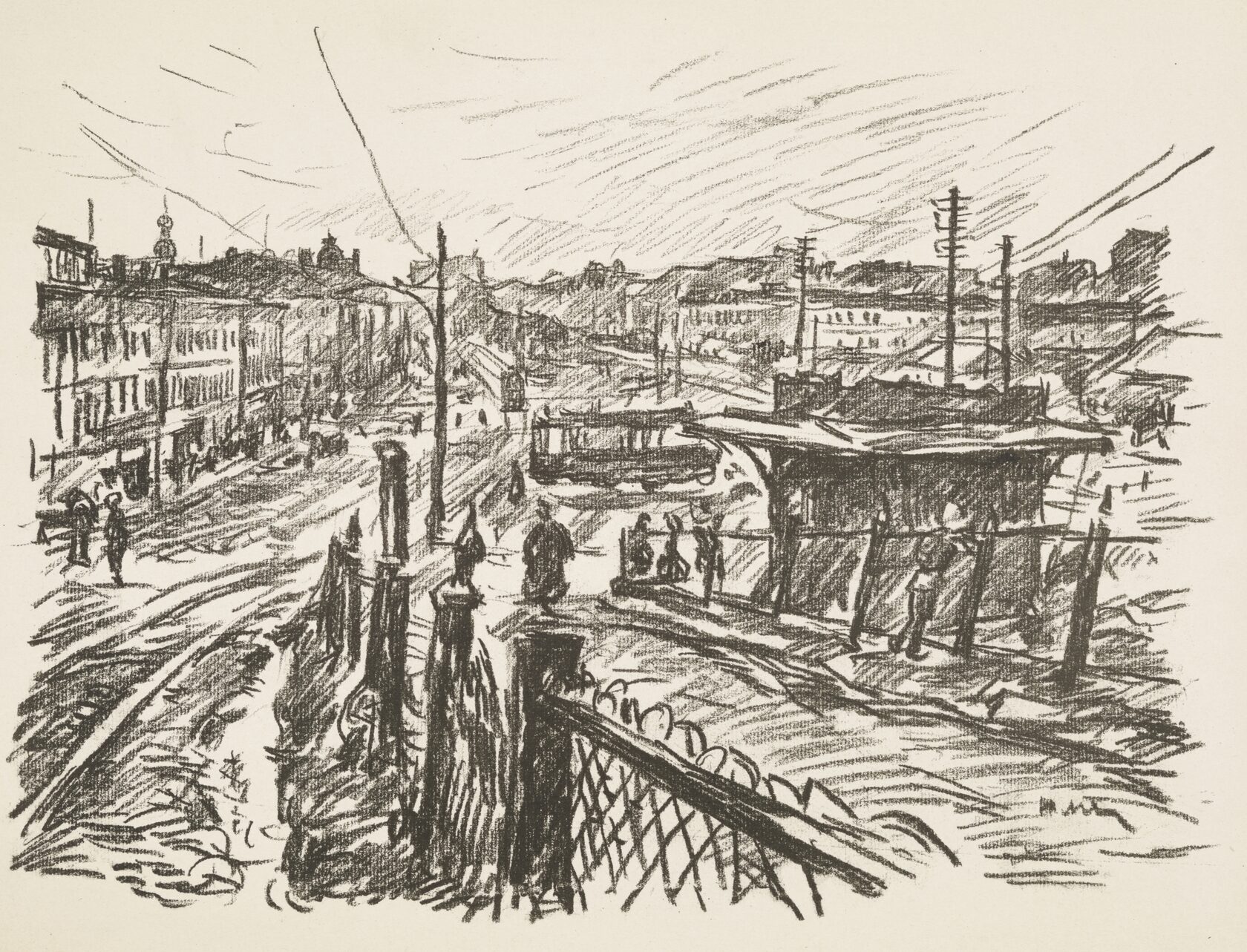 Москва. Трубная площадь. 1920–1930-е