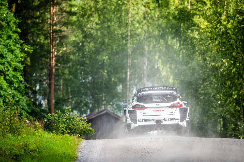 Тесты Эсапекки Лаппи с Ford Fiesta WRC