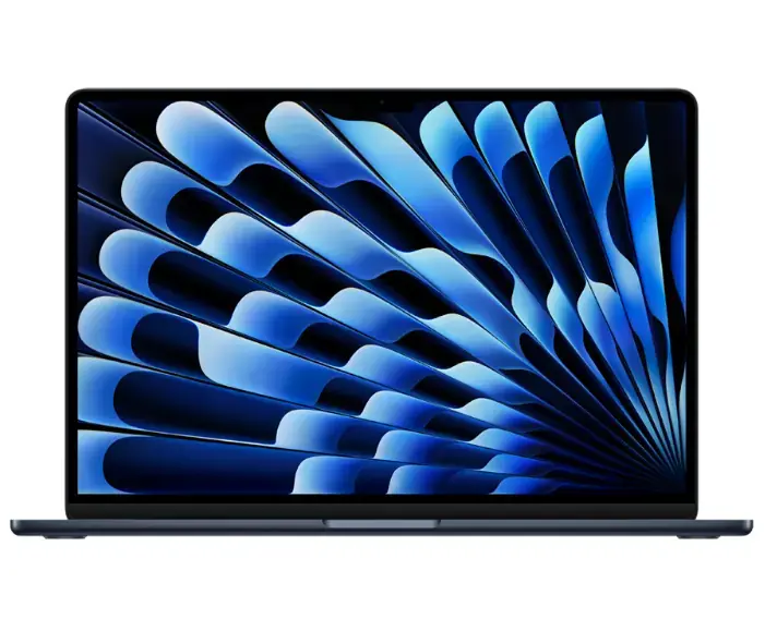MacBook Air 15 M4 в цвете Midnight