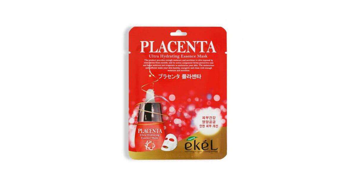 Ultra hydrating. Ekel placenta Ultra Hydrating Essence Mask. Маска тканевая с экстрактом плаценты placenta Ultra Hydrating Essence Mask Ekel 25 мл. Ekel маска тканевая с экстрактом плаценты, 25 мл. Ekel Mask Pack placenta маска для лица с плацентой, 23 мл.