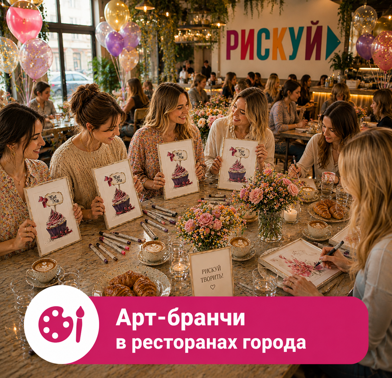 Арт-бранчи в ресторанах города